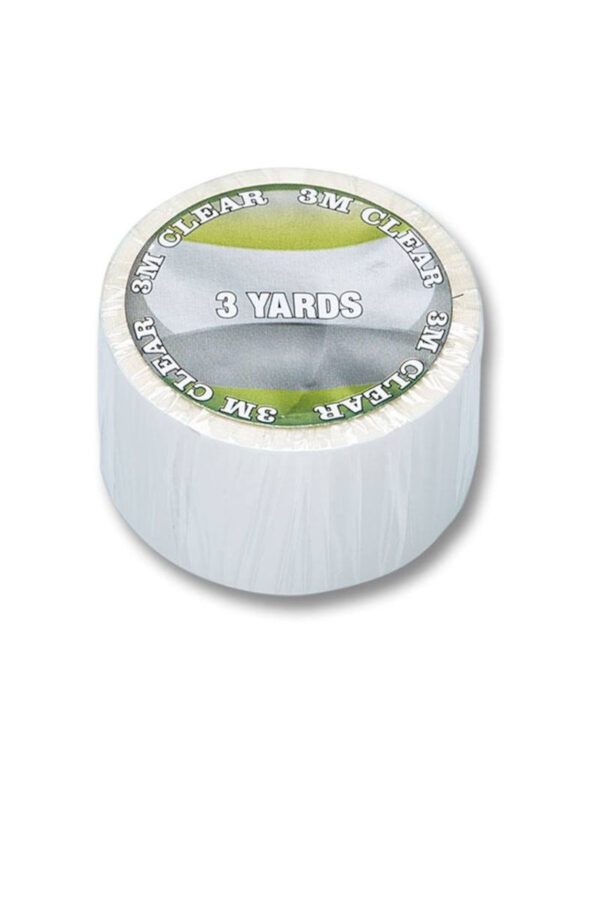 Cinta adhesiva doble cara transparent per a perruques. Ample (2,5 cm x 2,74 m)