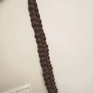 Trenza de pelo natural