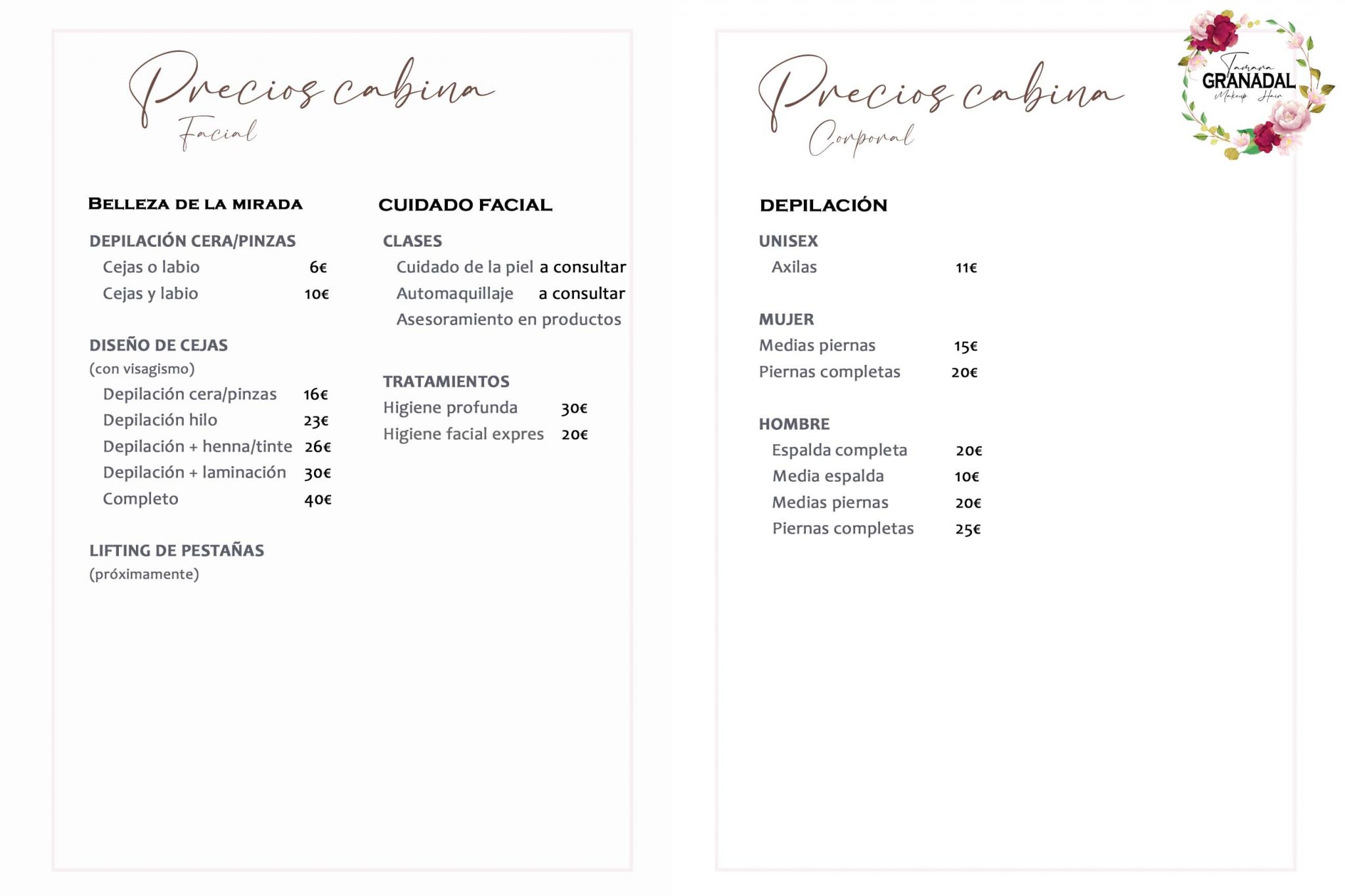 Carta de servicios